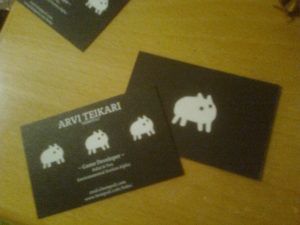 Baba business cards!